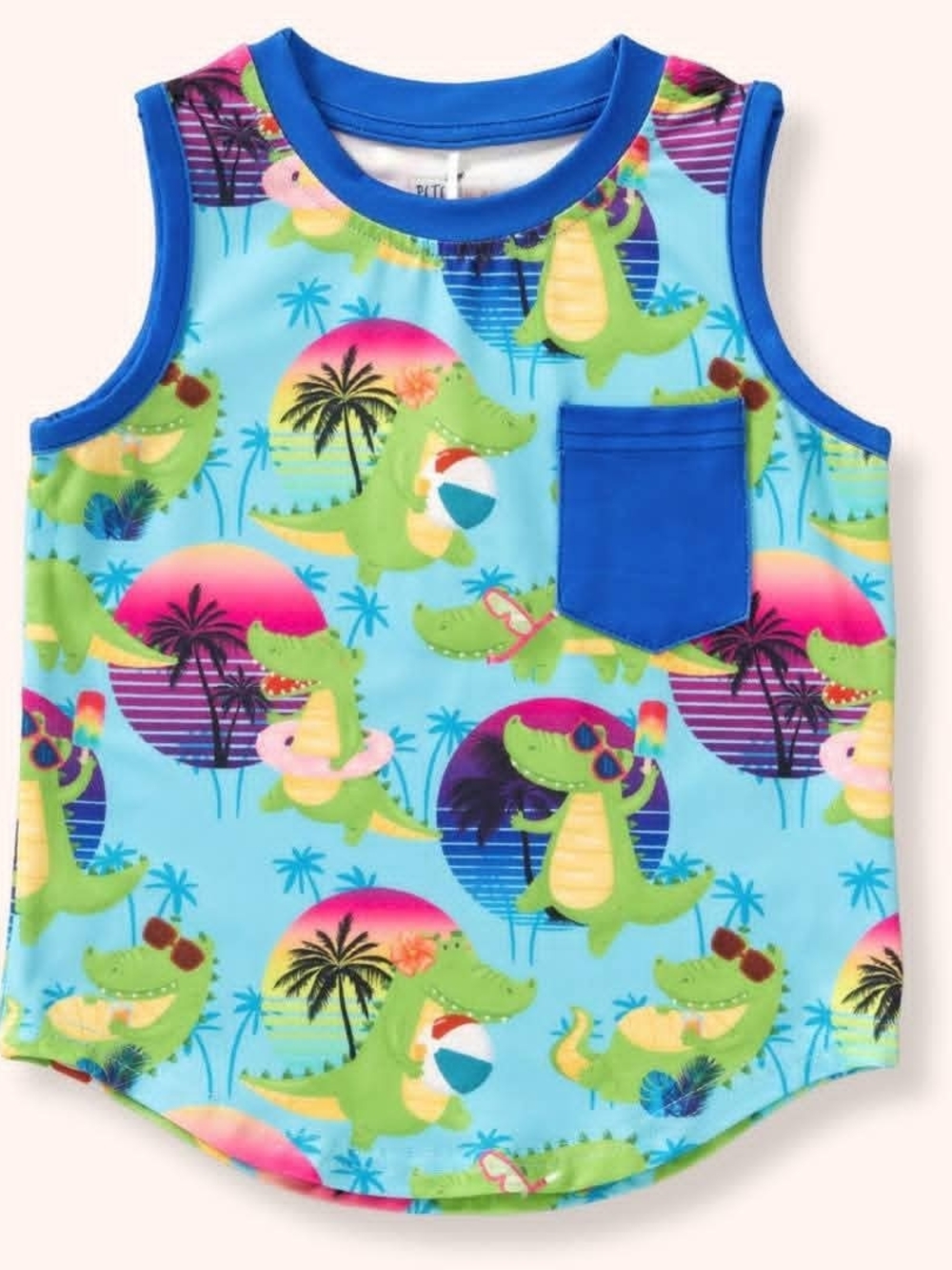 Pete+Lucy "GATOR GROOVE" Tank Top P+L=PLUSH CLOUD SFT FAB NWT